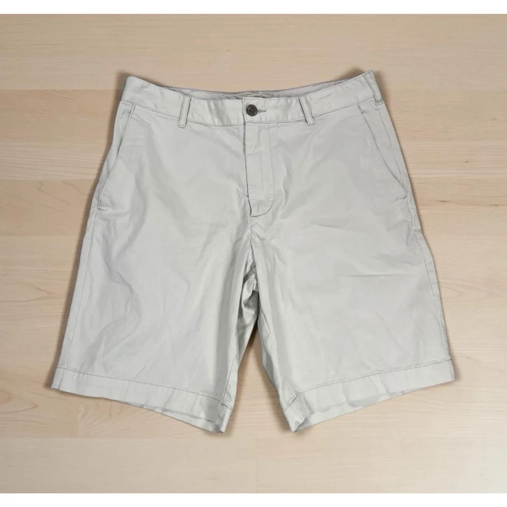 Faherty Coastline Chino Shorts Mens Sz 30 Gorpcore Preppy Stretch 9 inch Inseam